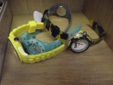Four fashion watches