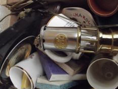 Various ceramics to include masonic items