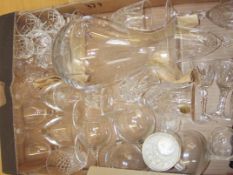 Crystal and glass ware