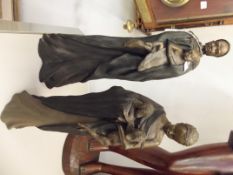 Two Maasai 'Soul Journeys' figures