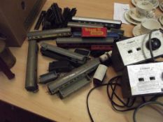 Train set together with two transformers