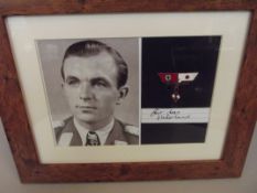 German badge and photo