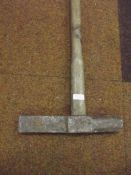Railway track hammer