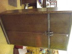 Oak fitted wardrobe