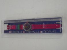 Swatch watch - Commemorative presentation