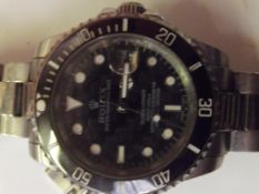 Good quality Rolex Submariner style wristwatch