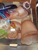 Assorted glassware to include 1930's glassware