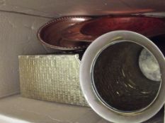 Box of brass and copper