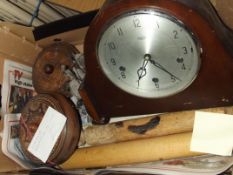 Mixed box to include a mantel clock