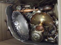 Box of brass and copper