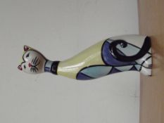 Lorna Bailey cat, Deco Cat, limited edition 1/1