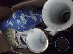 Box of ceramics
