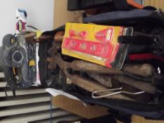 Large bag of tools to include high power polisher