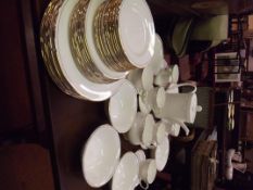 Duchess dinner service together with a Coalport we