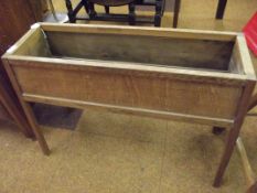 Early 20th century oak planting trough