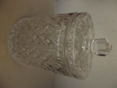 Crystal ice bucket