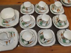 Paragon art deco tea set