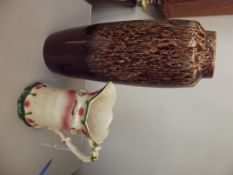German vase and Victorian jug