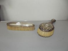 Williams Birmingham 1903 silver brush and one othe