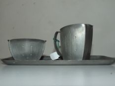 K. Tveito metal possible pewter 3 piece set