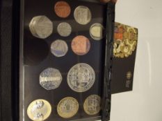 Royal Mint cased proof coin set 2009 with COA