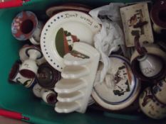 Large collection of Torquay ware
