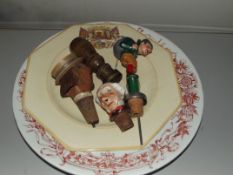 Victorian jubilee plate together with one other an