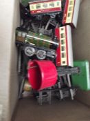Vintage Hornby train set and track