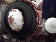 Mixed box to include Royal Albert
