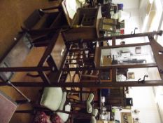 Edwardian arts and crafts hall stand incorporating