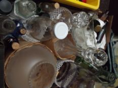 Large collection of glassware