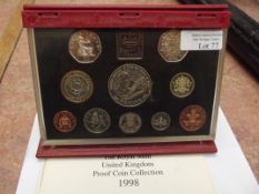 The Royal Mint United Kingdom proof coin collectio