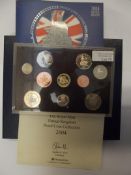 Royal Mint cased proof coin set 2004