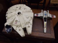 Star Wars Millennium Falcon together with Death St