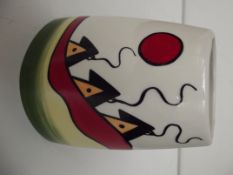 Lorna Bailey Thin vase Sommerville colourway