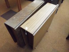 Two drop leaf dining tables