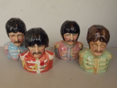 Sgt Pepper's limited edition set of Toby jugs