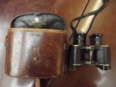 Dollond London cased binoculars