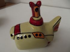 Lorna Bailey Beatles yellow submarine teapot