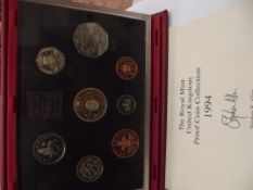 The Royal Mint United Kingdom proof coin collectio