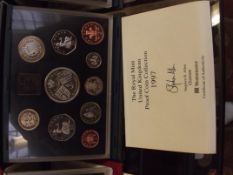 The Royal Mint United Kingdom proof coin collectio