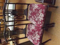 Pair of Edwardian dining chairs