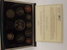 Royal Mint cased proof coin set 1997