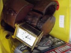 Interesting mixed box to include a clock