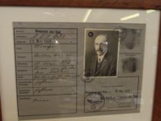 German I.D pass