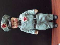 Cast iron Texaco man