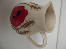 Moorcroft jug - Harvest Poppy