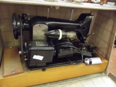 Cased sewing machine