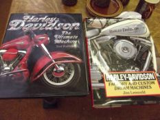 Two Harley Davidson books