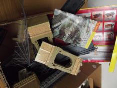 Collection of railway bridges and houses